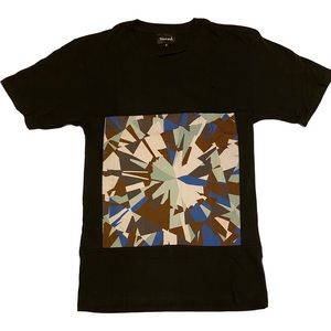 DIAMOND SUPPLY CO. Simplicity Panel Skateboard Tee - Black [L]